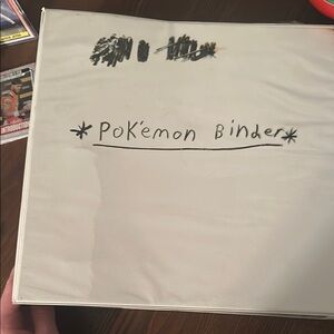 White Pokémon Binder